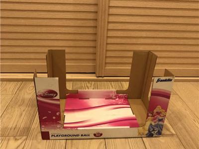 China Wide Open Cardboard Display Stands Gloss / Matte Lamination Damp - Proof for sale