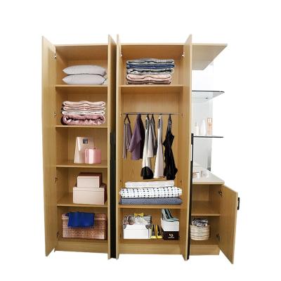 China New Modern Cheap High Quality Simple Model Wardrobe Designs Portable for sale