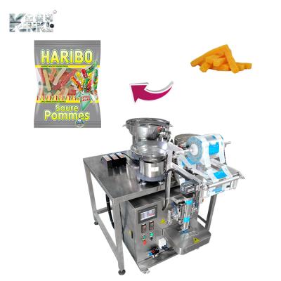 China Small Food Packing Machine Food Wrapper Cover Printing Machine For Candy Gummy Packing Machine for sale