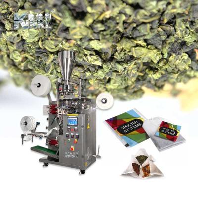 China High level high speed sachet packing machine and pneumatic packing machine for tea bag packing machine with thread and label for sale