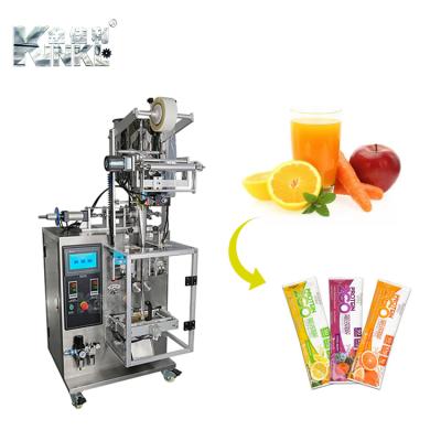 China High Efficiency Small Package Weight Liquid Filling Machine Vertical Liquid Packing Machine For Flavor Juice Packing Machine for sale