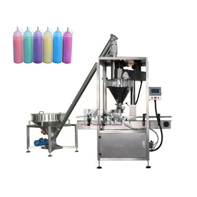 China Food Factory Cosmetic Pigment Powder/Watercolor Powder Bottle Powder Filling Machine for sale