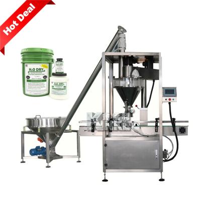 China Automatic Dry Food Powder Filling Machine Fire Extinguisher Powder Weighing Filling Machine for sale