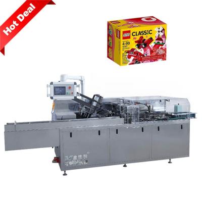 China High Speed ​​Food Helicopter Toy Automatic Cartoning Machine Box Cartoning Packing Machine for sale