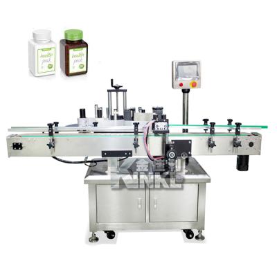 China Hot Selling Food Round/Automatic Square/Oval Bottle Labeling Machine for sale