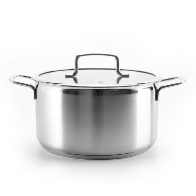 China Sustainable 20cm/24cm 304 Stainless Steel Household Soup Pot for sale