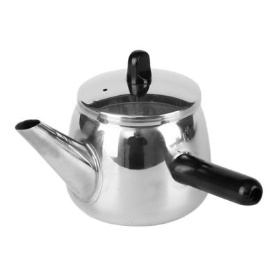 China 700ml 304 Stainless Steel Mini Tea Pot Coffee Pot Sustainable Water Kettle With Bakelite Handle for sale