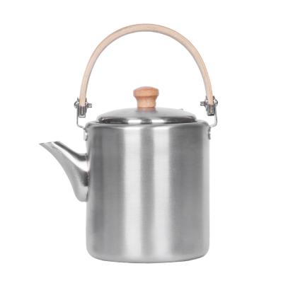 China Sustainable High Quality Stainless Steel Teapot Kettle Set With Filter Strainer for sale