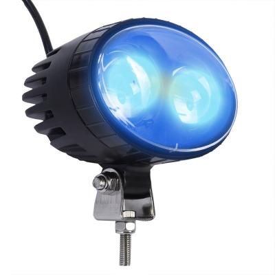 China Hot Sale Blue Spot 6W Warning Led Forklift Spot Bright Led Forklift Safety Light Forklift Warning Light for sale