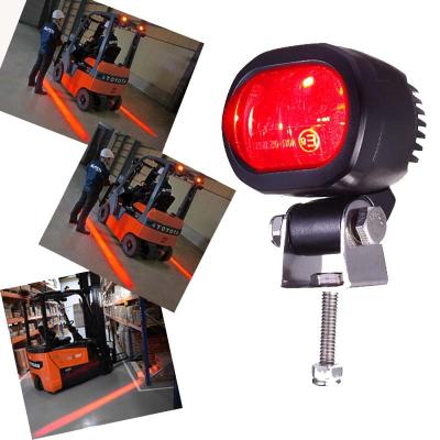 China Safety Zone Light Blue LED Forklift Light Warning Light Red Line for sale