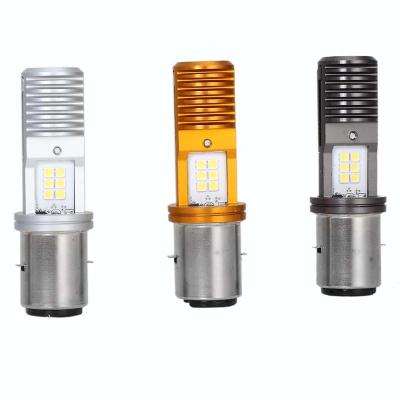 China Motorcycle LED Headlight Bulb Lamp HS1 7/6W BA20D 72*18.4 for sale