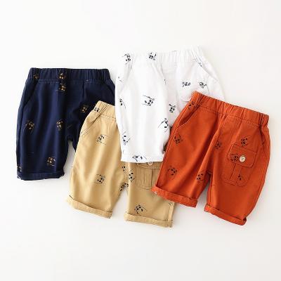 China Summer Five-Point Color Fade Proof Children's Clothing Shorts Baby Boy Toddler Children Cartoon Printing Shorts Casual Pants for sale