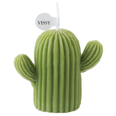 China New Art Home Craft Candle Handmade Home Decoration Candle Modeling Decoration Cactus Candles for sale