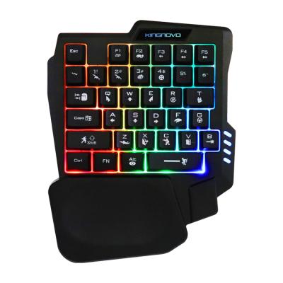 China Metal 5 in 1 Mobile Game Combo Other Gaming Accessories RGB Mouse Minnie Keyboard Game Converter Support Mobile Use for sale