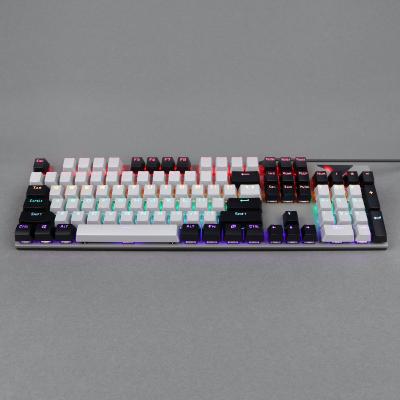 China Plug & Play Custom Keyboard 104 Keys Gaming Mechanical Backlit Keyboards For Computer PC Gamer English for sale