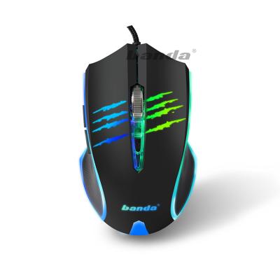 China Hot Custom Computer Mouse RGB Ergonomic Product Gaming Mouse Gaming Mouse for sale