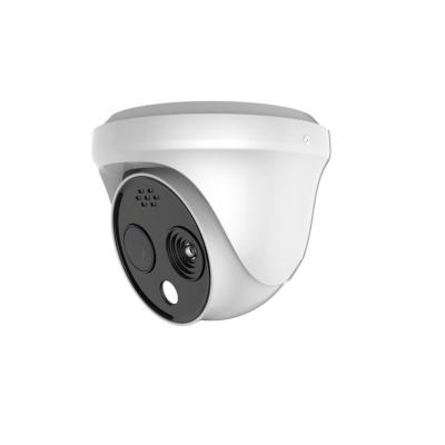 China Bi-Spectrum AI Thermal Face Recognition Temperature Detection Bi-Directional Audio Non-contact Camera IP Camera for sale