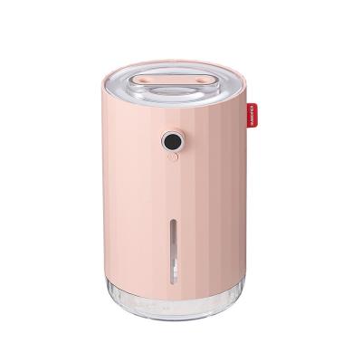 China 1.1L Dual Jet Cool Mist Humidifier Quiet Dual Jet Ultrasonic Humidifiers For Bedroom Living Room With Night Lamp 360 Rotation for sale