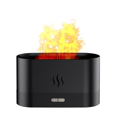 China Newest Design Car Flame Aroma Diffuser Humidifier Commercial Household Air Humidifier for sale