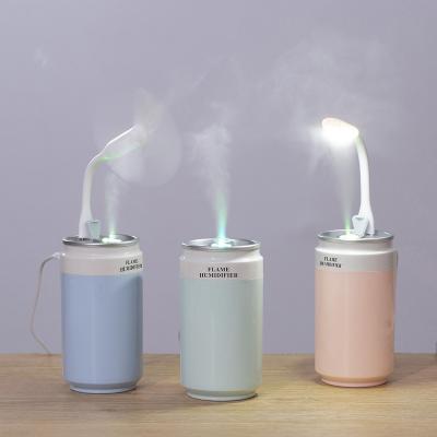 China New Fashion 3D Hotel Fire Portable Air Mini Car Humidifier with Cool Flame Radio Mist Maker for Office Car for sale