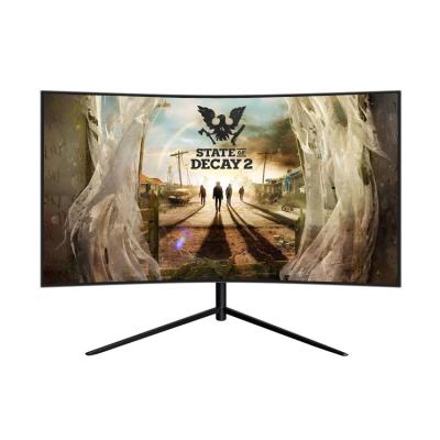 China FHD Curved 27 Inch Gaming Monitor 165hz Resolution Led Desktop Computer Monitor Curved for sale