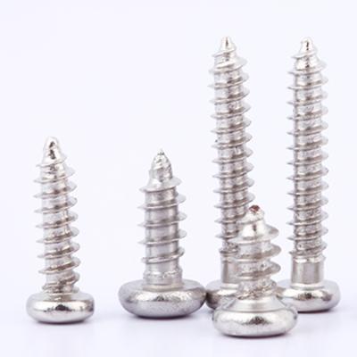 China Self Tapping Cross Pan Head Screws, Pan OEM Stainless Steel welcome enquiry, we can do any kind screws for sale