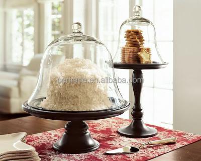 China Handmade clear glass dome from Europe for sale