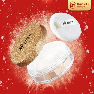 China Natural Minerals Makeup Finishing Powder No Logo Skin Whitening Matte Finish for sale