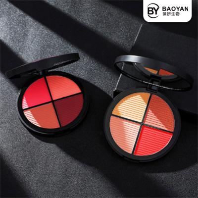 China Het waterdichte Rouge van de Gezichtsmake-up, 4 Kleur Highlighter bloost Contourpalet Te koop