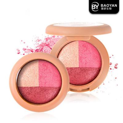 China Matte Fnish Makeup Baked Powder Multi Color Face Highlighter Long Lasting for sale