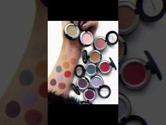 MAC matching high pigmented matte finish small eyeshadow for private label