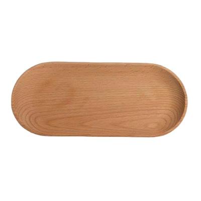 China Custom Natural Bamboo Wooden Serving Tea Gift Wrapping Bamboo Serving Tray Tray Plate Food Tray Coffee Tray for sale