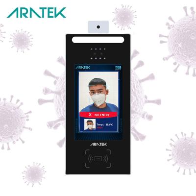 China Biometric Device Quick Access Control Face Recognition Measurement Body Temperature Scan Face Biometric Terminal for sale