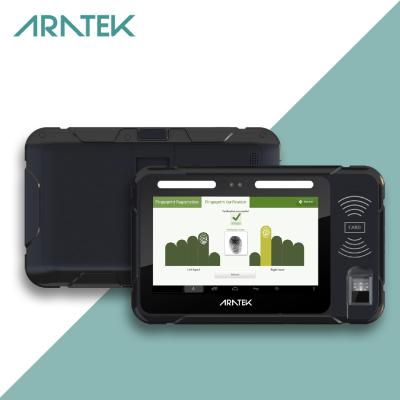 China Anti-dust Aratek Durable Big Biometric Tablet Android Biometric Fingerprint Scanner for sale