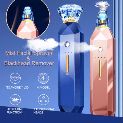 China Black Head Removal 2 in 1 Blackhead Remover Nano Jet Facial Cleansing Dark Spot Remover Hydrating Face Moisturizer for sale