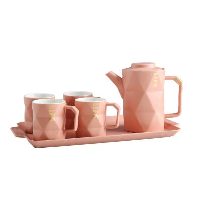 China Viable Wholesale Ceramic Mug Coffee Mug Ceramic Tea Cup Sets for sale