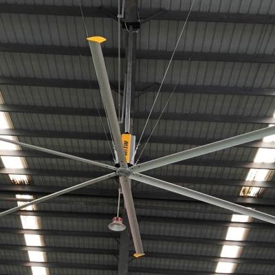 China Hotel 7.3m large large industrial hvls ceiling fan ceiling fan industrial commercial ceiling fans for sale