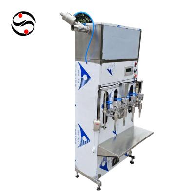 China High efficiency factory price semi automatic tabletop filling machine price gravity oil filling machine for sale