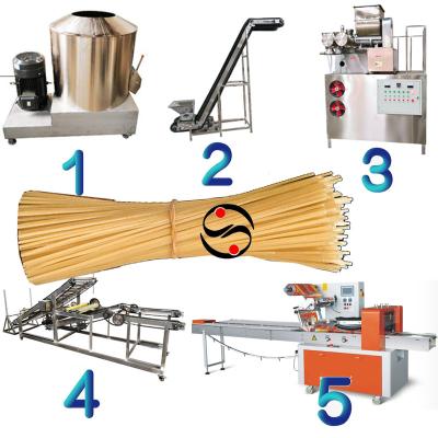 China High Efficiency Automatic Rice Noodle Making Line Vermicelli Maker Machine Line for sale