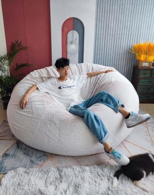 China (Size) XXL Large Adjustable Bean Bag Chair Covers Unfilled Chair Pouf Ottoman Seat Giant Beanbag Futon Puff Relax Lounge Furniture for sale