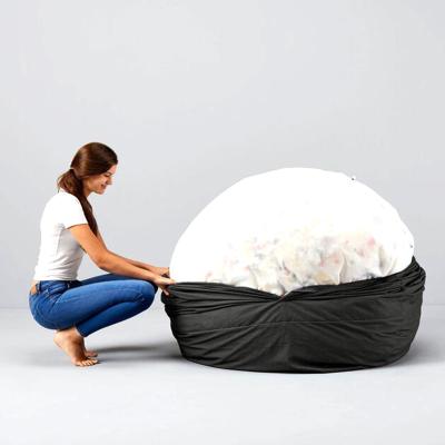 China (Size) Amazon Selling 7ft Cold Puff 7ft Adjustable Hot Bag Tatami Bean Bag Living Room Chair Cover Only Unfilled Indoor Floor Comfortable Sofa For Adults for sale