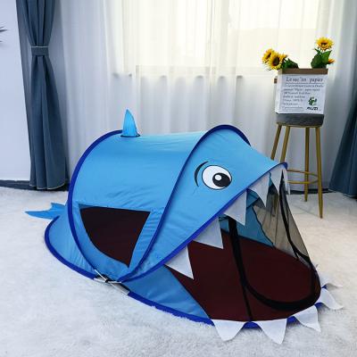 China Dropshipping Easy Foldable Kids Tent Mosquito Repellent Automatically Pops Up Beach Camping Baby Kids Play Animal Tent For Infant Sleeping for sale