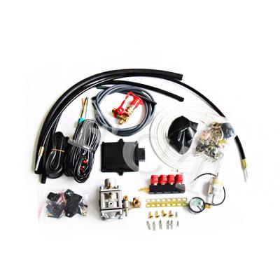 China 8.5V-12.5V FC Motorcycle Fuel Systems Kit CNG 4 cylinder sistema gas vehicular autogas small engine kit for sale