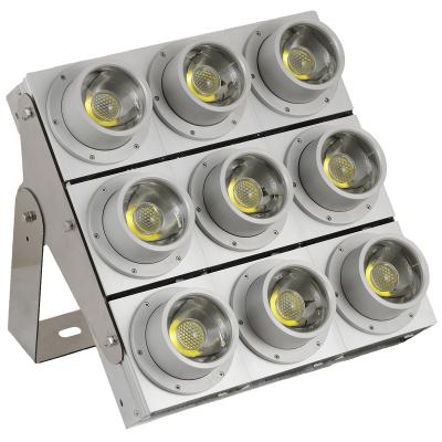 China Outdoor Super High Lumen 35meter High Mast Lights 380v 1000w IP67 COB Led Stadium Lights for sale