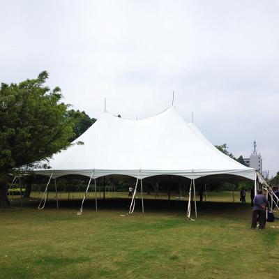 China COSCO 100 Seater Outdoor Aluminum Party Marquee Event Tent Wedding Pole Tent Customized Large Size for sale