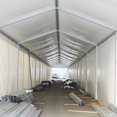 China Custom Outdoor COSCO Event Aluminum Structures PVC Marquee Small Temporary Storage Warehouse Tent S1 for sale