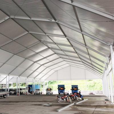 China COSCO Outdoor Strong Aluminum Frame Big Size Polygon Tent Garage Car Shade Tent PG1 for sale