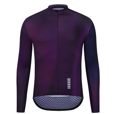 China Breathable Men Cycling Singlet Long Sleeve Tops Cycling Breathable Sportswear Mountain Bike Anti-UV Singlet for sale