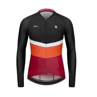 China Mountain Bike Breathable Cycling Jersey Top Men Long Sleeve Breathable Cycling Jersey Top for sale