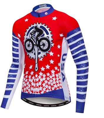 China Breathable Wholesale Custom Cycling Tank Top Cycling Man Ciclismo Cycling Long Sleeve Top OEM for sale